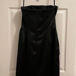 strapless dress